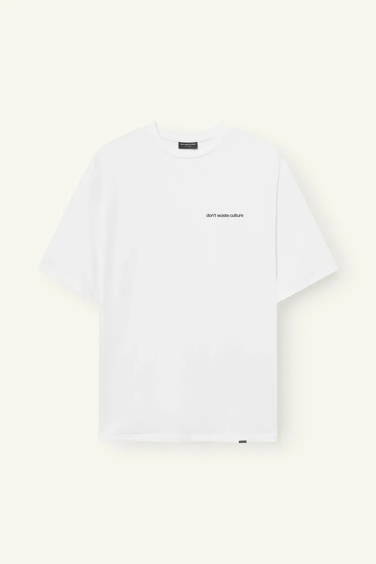 Don't Waste Culture Don't Waste Culture T-Shirt Cleo NOOS White