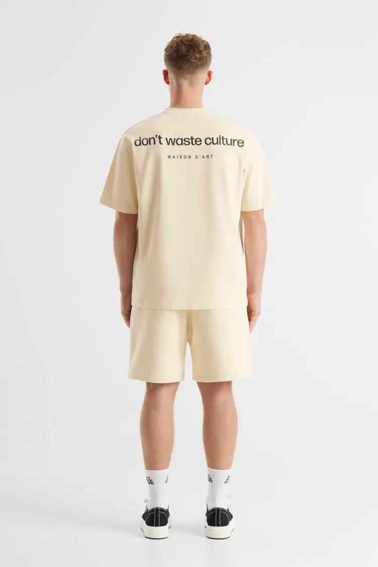 Don't Waste Culture Don't Waste Culture T-Shirt Cleo NOOS Beige