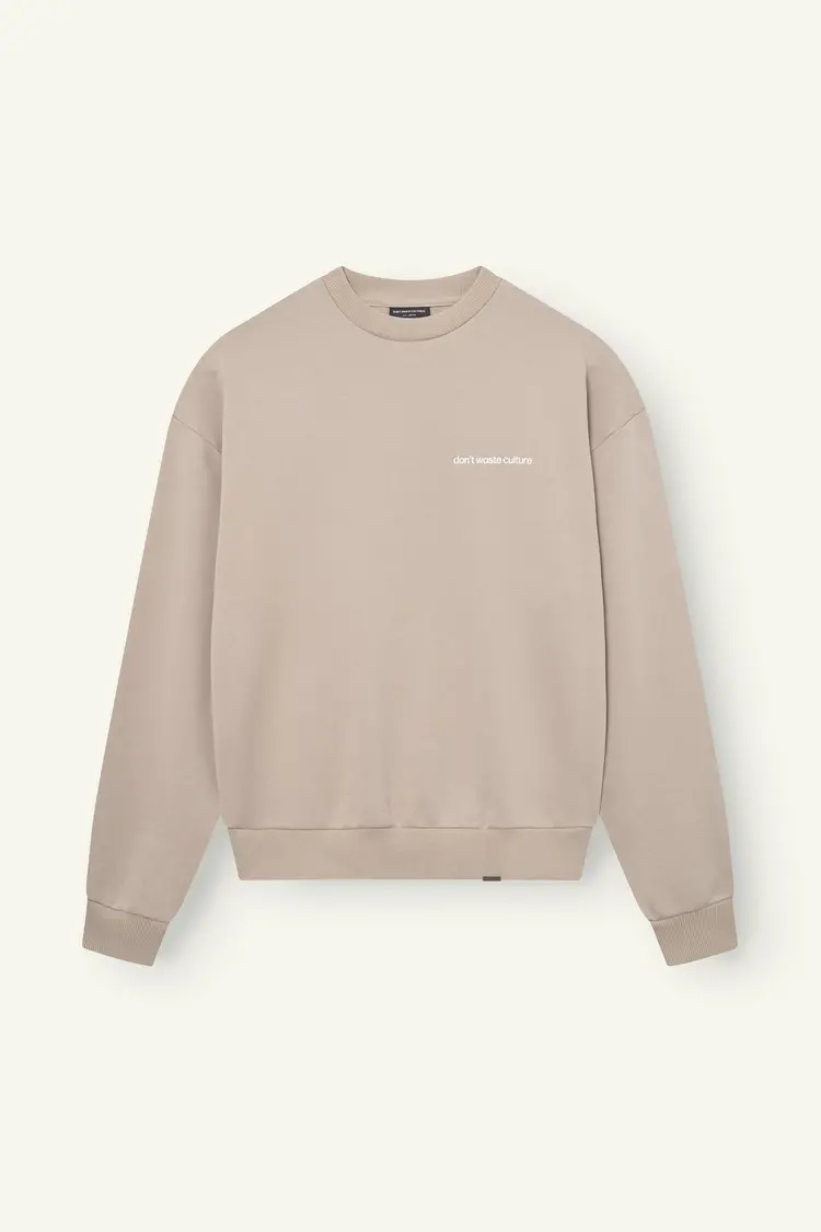Don't Waste Culture Don't Waste Culture Sweater Matt NOOS Taupe