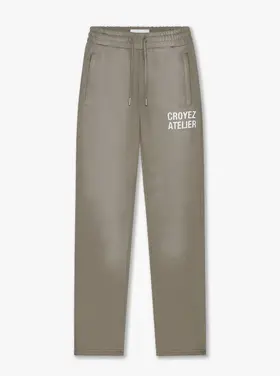Croyez Croyez Sweatpants Straight Leg Sprayed Atelier FW25 Dusty Olive