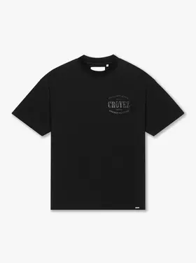 Croyez Croyez T-Shirt Oversized Stamp FW25 Black