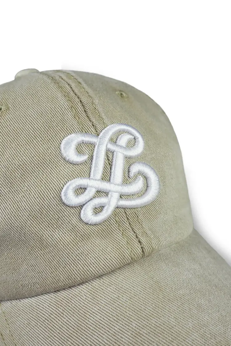 Lueur Lueur Cap Washed Distressed FW25 Beige