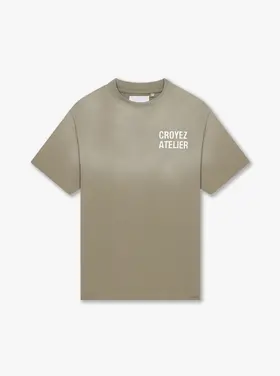 Croyez Croyez T-Shirt Sprayed Atelier FW25 Dusty Olive
