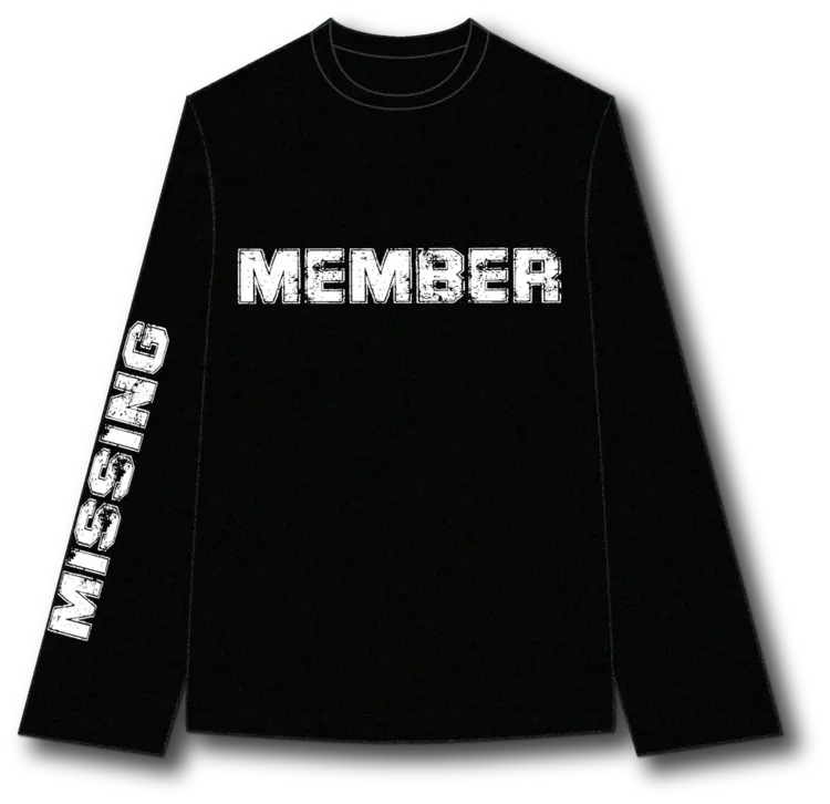Custom By Ricks Custom By Ricks Longsleeve The Missing 2.0 FW25 Vintage Black
