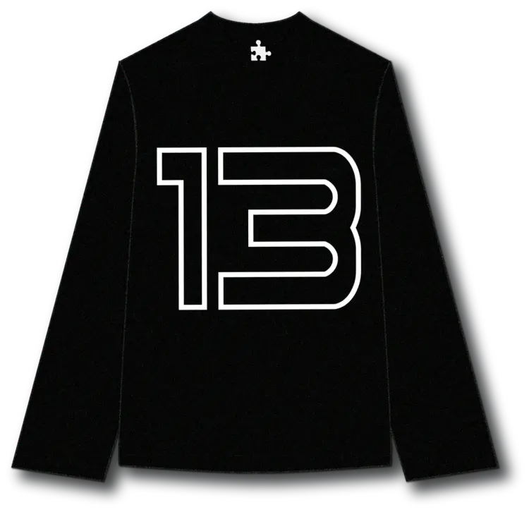 Custom By Ricks Custom By Ricks Longsleeve The Missing 2.0 FW25 Vintage Black