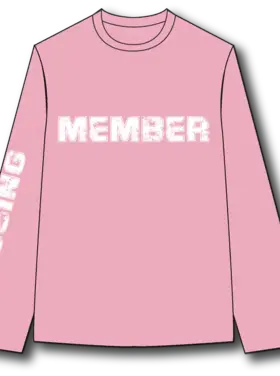 Custom By Ricks Custom By Ricks Longsleeve The Missing 2.0 FW25 Pretty Pink