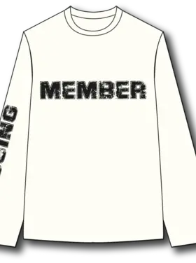 Custom By Ricks Custom By Ricks Longsleeve The Missing 2.0 FW25 White