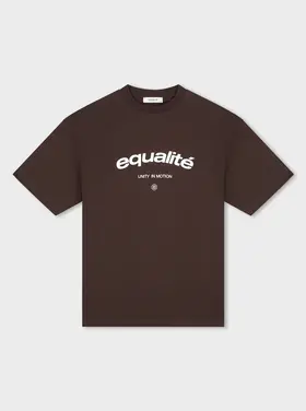 Equalite Equalite T-Shirt Boxy Celeste FW25 Brown