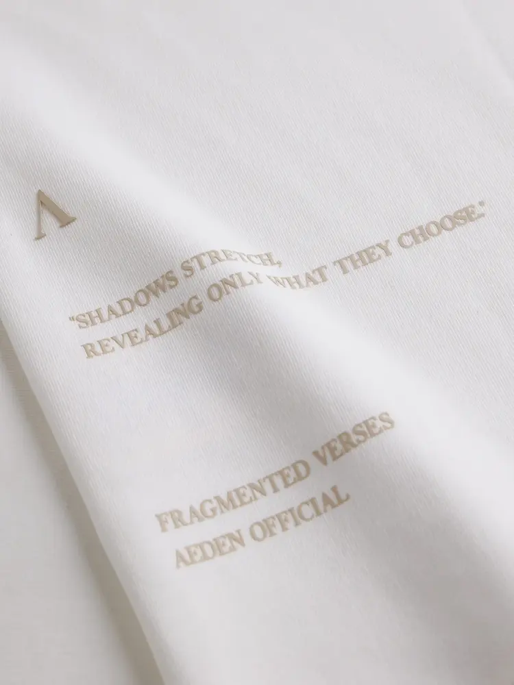 Aeden Aeden T-Shirt Vincent FW25 Off-White