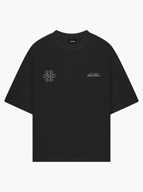 Quotrell Quotrell T-Shirt Insignia FW25 Black/Moss Green