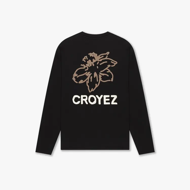 Croyez Croyez T-Shirt Longsleeve Gardener FW25 Black