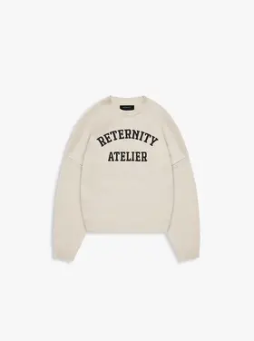 Reternity Reternity Sweater Evenie Logo Knit FW25 Cream
