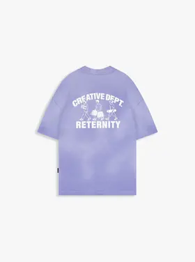 Reternity Reternity T-Shirt Creative Dept FW25 Washed Purple