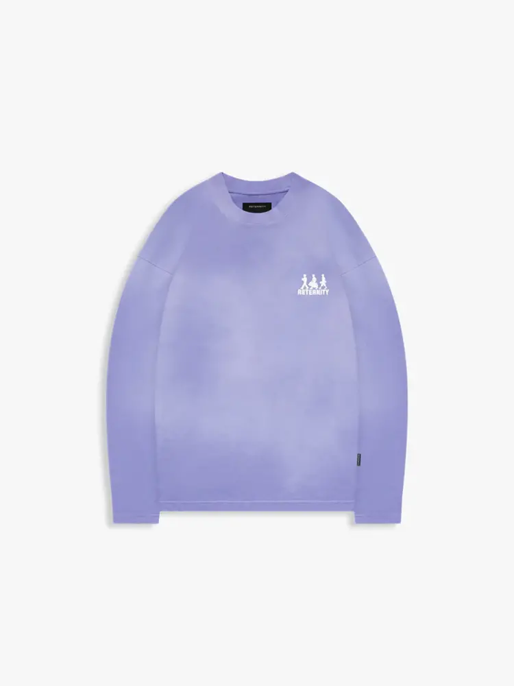 Reternity Reternity Longsleeve Creative Dept FW25 Washed Purple