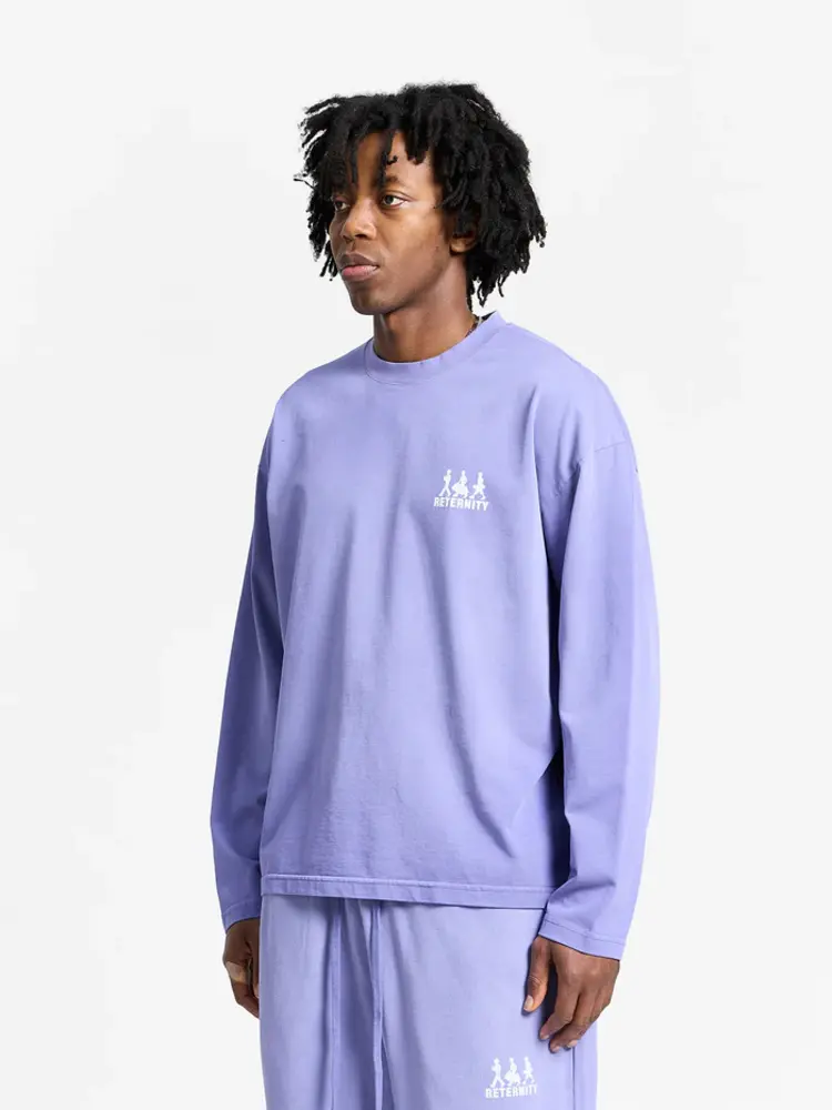 Reternity Reternity Longsleeve Creative Dept FW25 Washed Purple