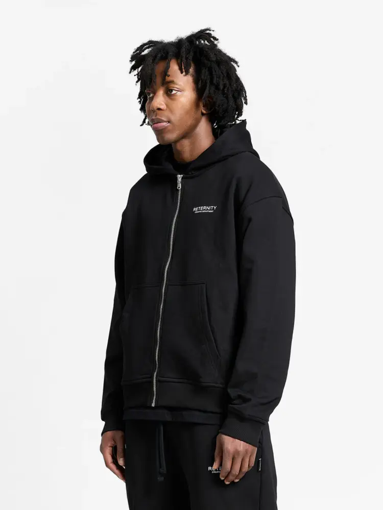 Reternity Reternity Zip-Hoodie Creative Dept FW25 Black