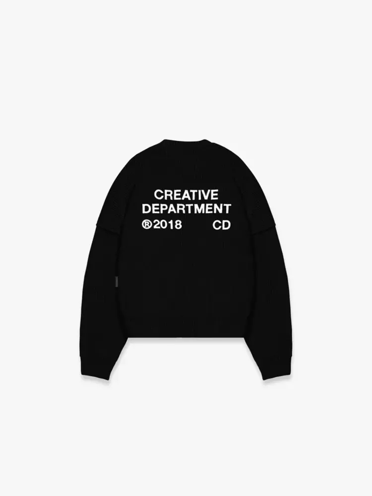 Reternity Reternity Sweater Creative Dept Knit FW25 Black