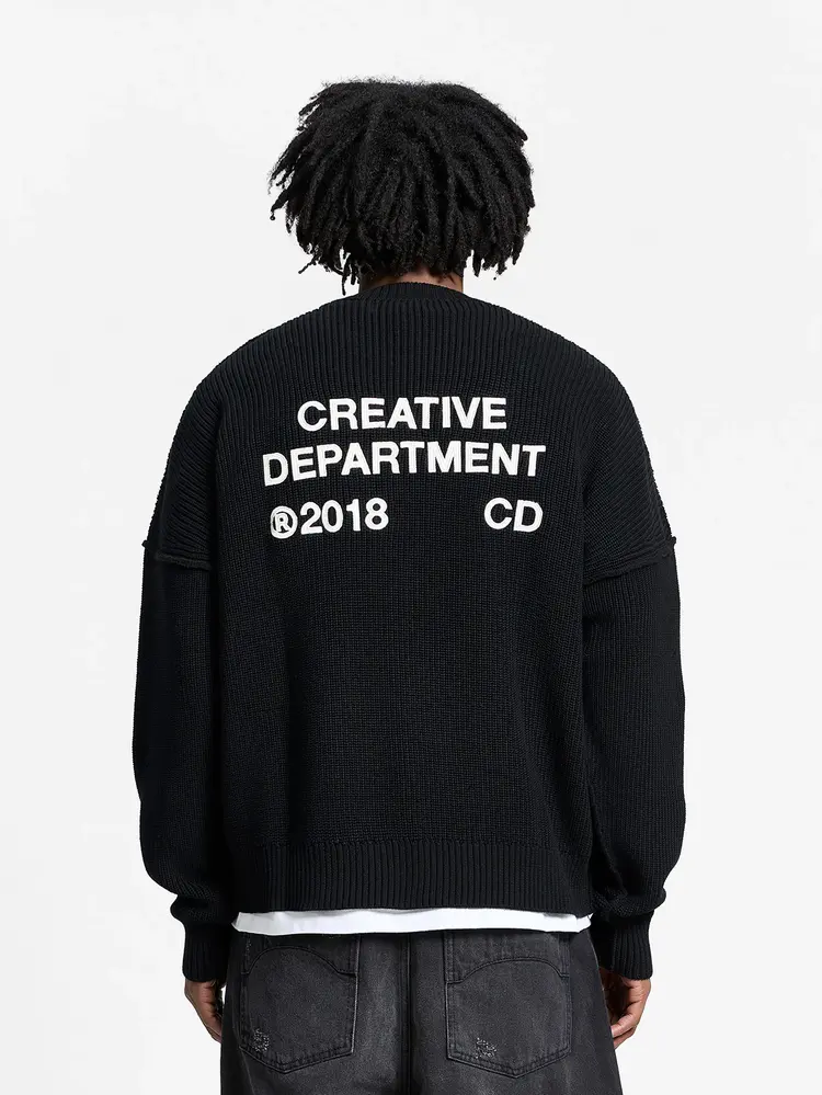 Reternity Reternity Sweater Creative Dept Knit FW25 Black