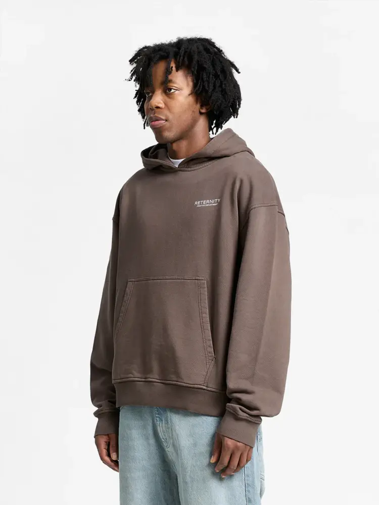 Reternity Reternity Hoodie Creative Dept FW25 Brown