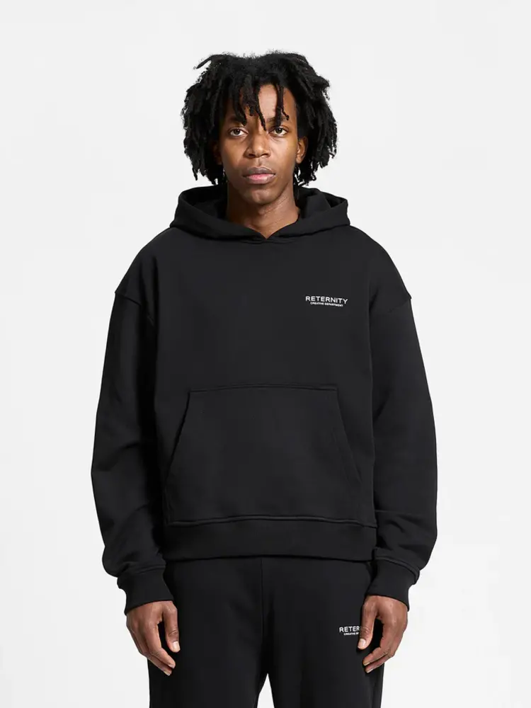 Reternity Reternity Hoodie Creative Dept FW25 Black