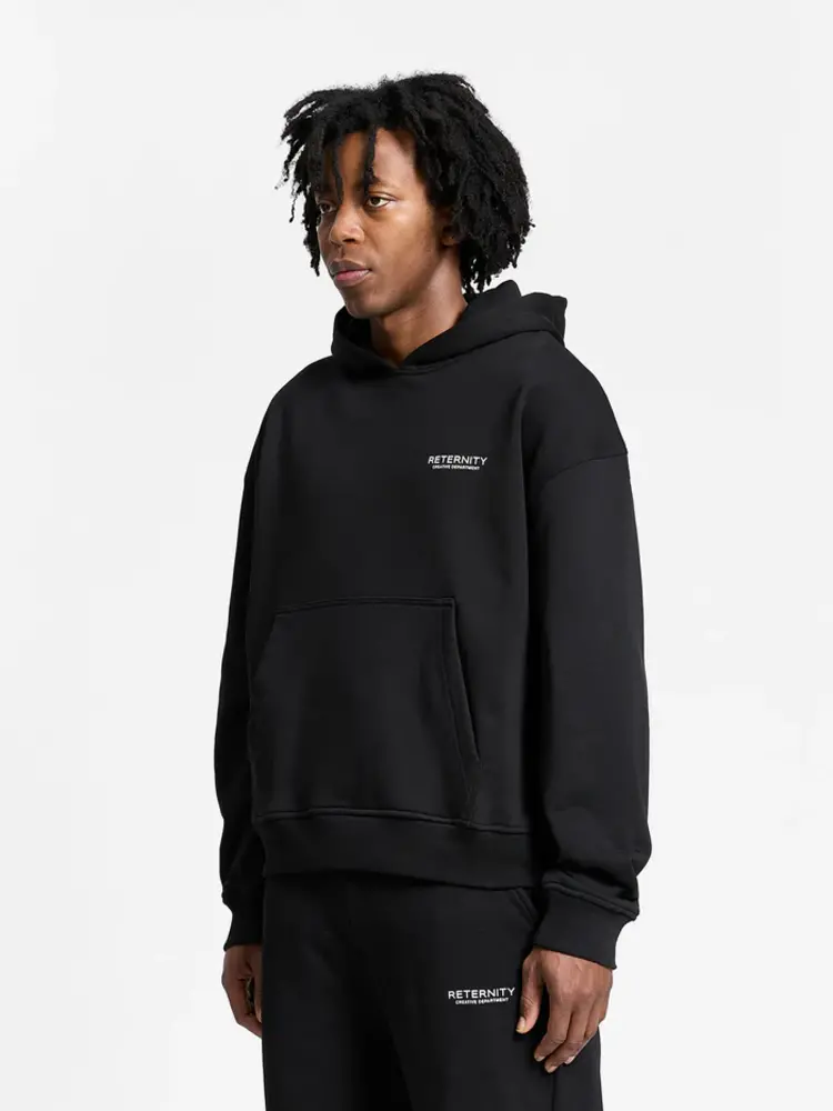 Reternity Reternity Hoodie Creative Dept FW25 Black