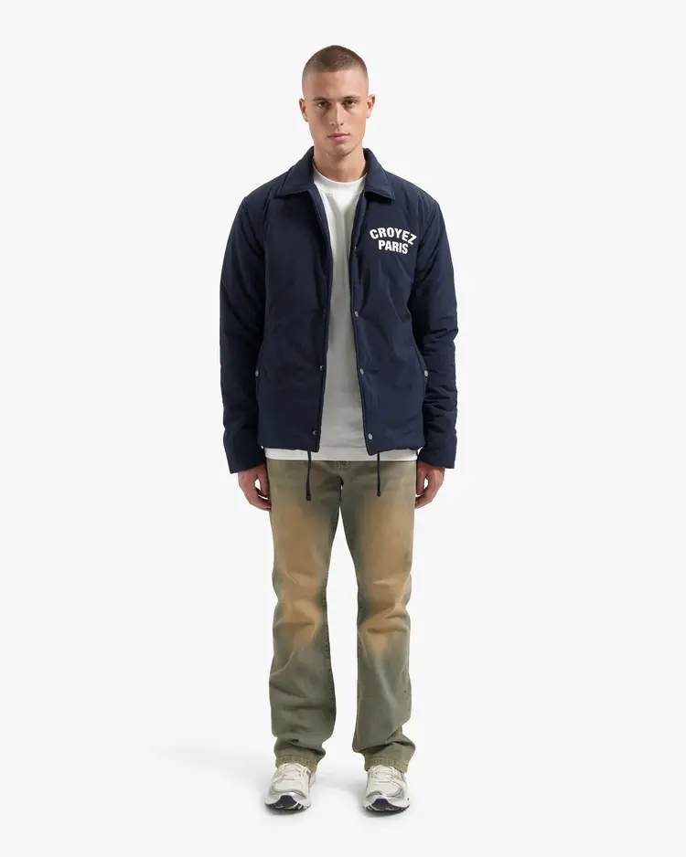 Croyez Croyez Jacket Padded Coach FW25 Navy