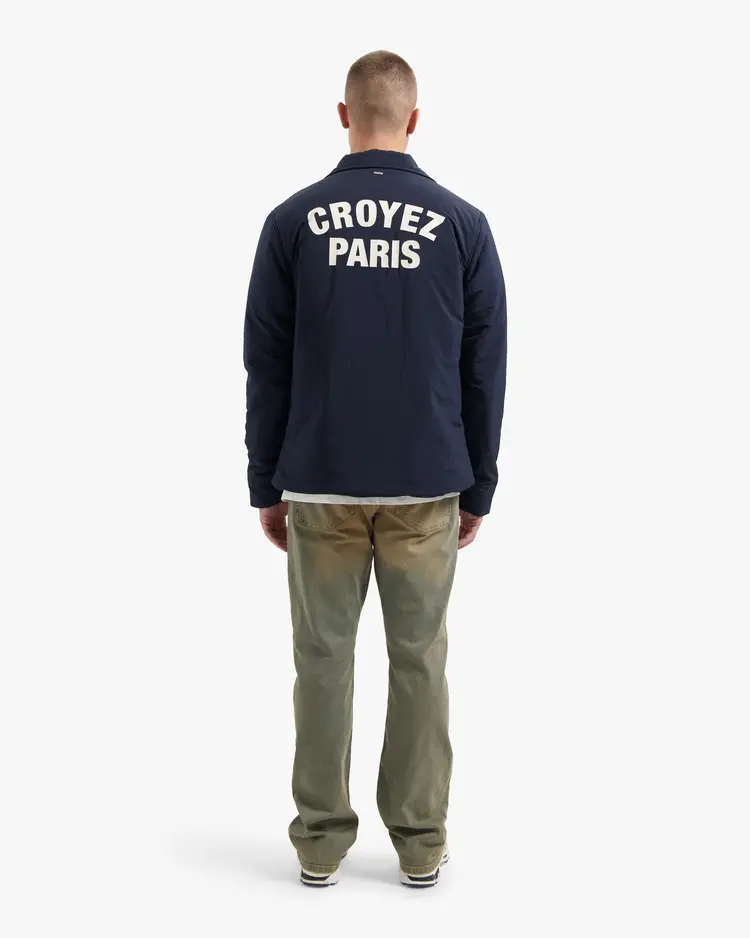Croyez Croyez Jacket Padded Coach FW25 Navy