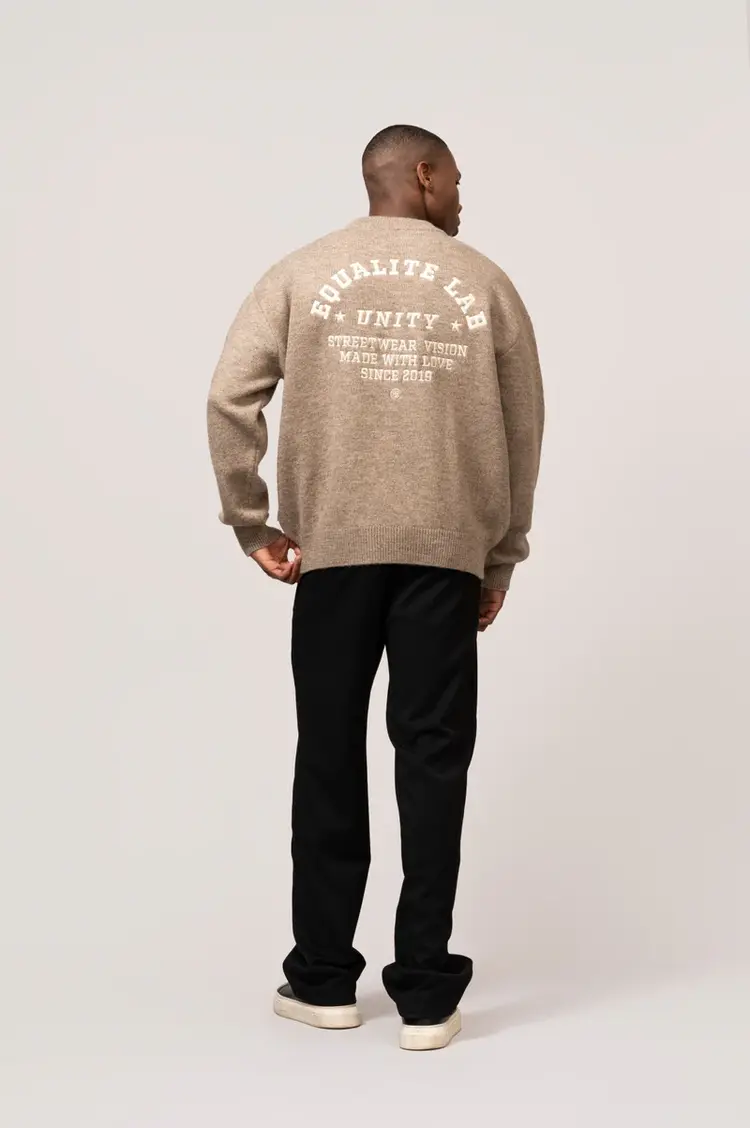 Equalite Equalite Sweater Knit Lucius FW25 Taupe