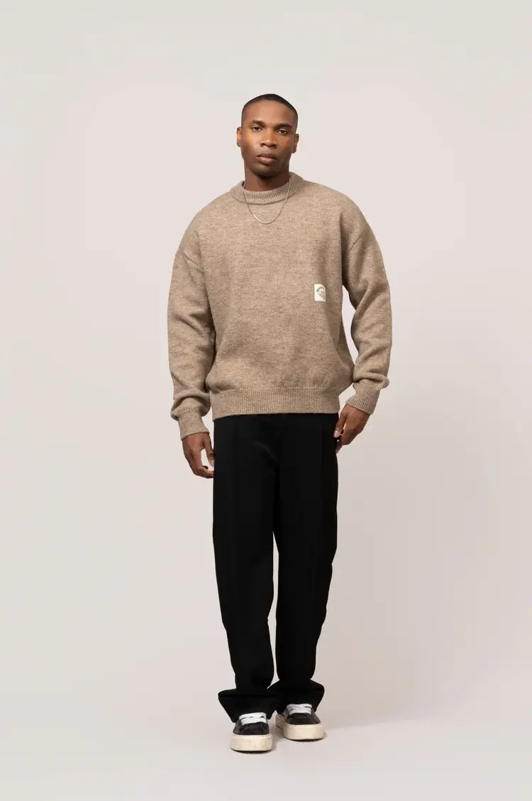 Equalite Equalite Sweater Knit Lucius FW25 Taupe