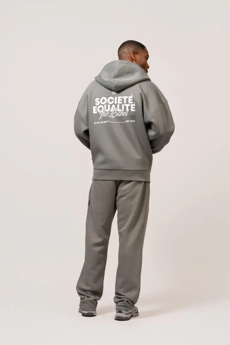 Equalite Equalite Full Zip Hoodie Societe FW25 Grey