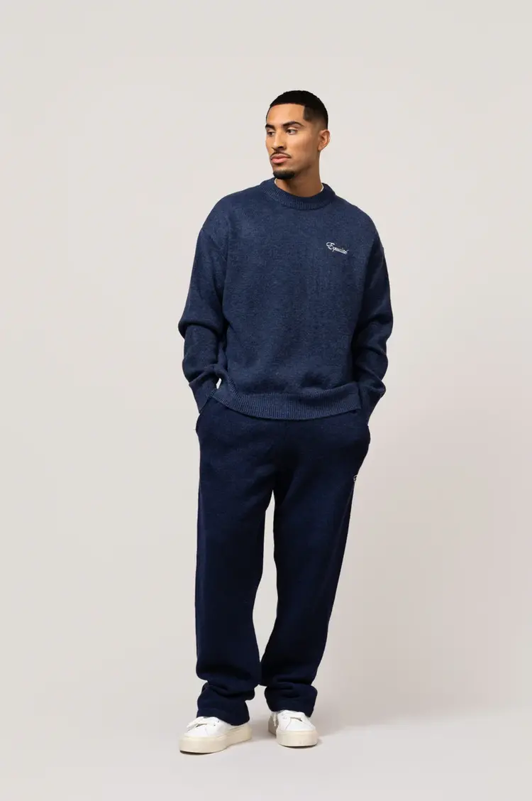 Equalite Equalite Tracksuit Fluffy Knit FW25 Navy