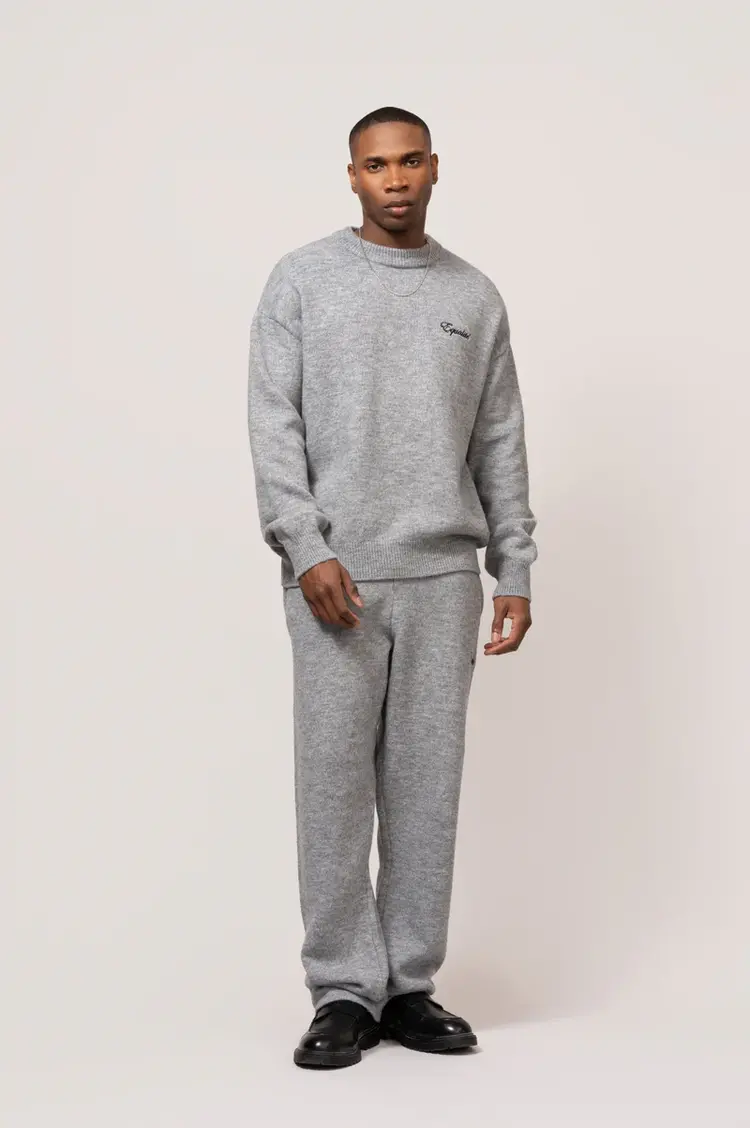 Equalite Equalite Tracksuit Fluffy Knit FW25 Grey