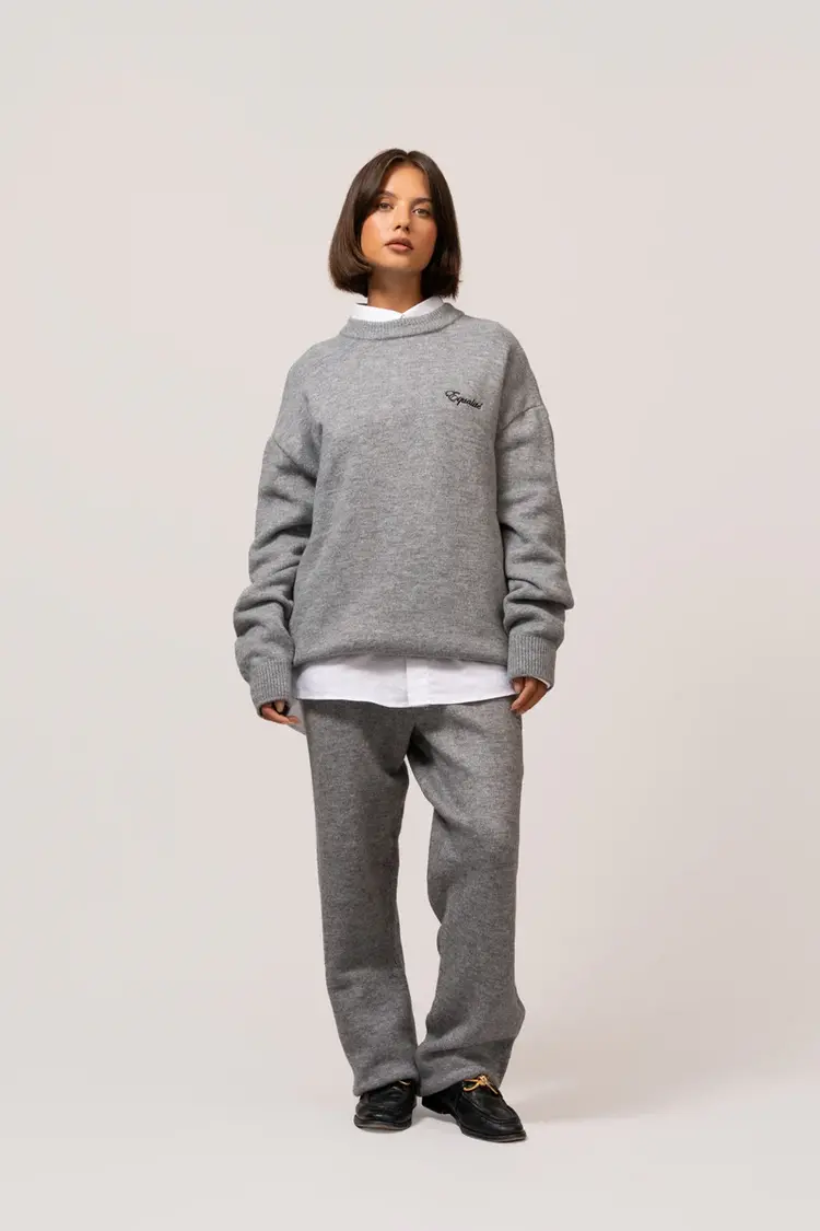 Equalite Equalite Tracksuit Fluffy Knit FW25 Grey
