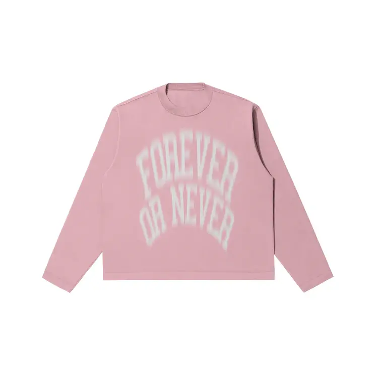 Rheborn Rheborn Longsleeve Forever Or Never FW25 Pink