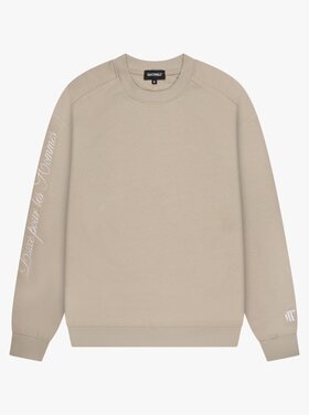 Quotrell Quotrell Crewneck Command FW25 Greige