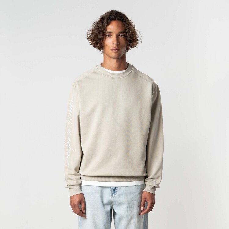 Quotrell Quotrell Crewneck Command FW25 Greige