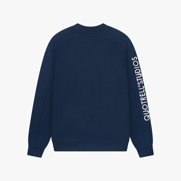 Quotrell Quotrell Crewneck Command FW25 Navy