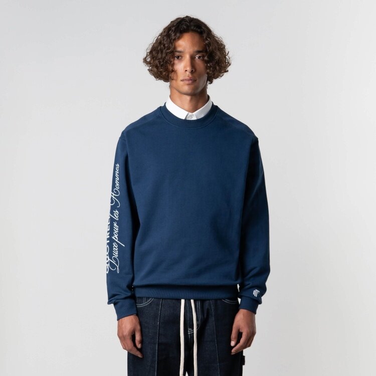 Quotrell Quotrell Crewneck Command FW25 Navy