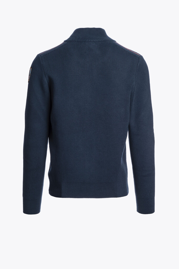 Parajumpers Parajumpers Full Zip Cardigan Sweater Manny FW25 Navy