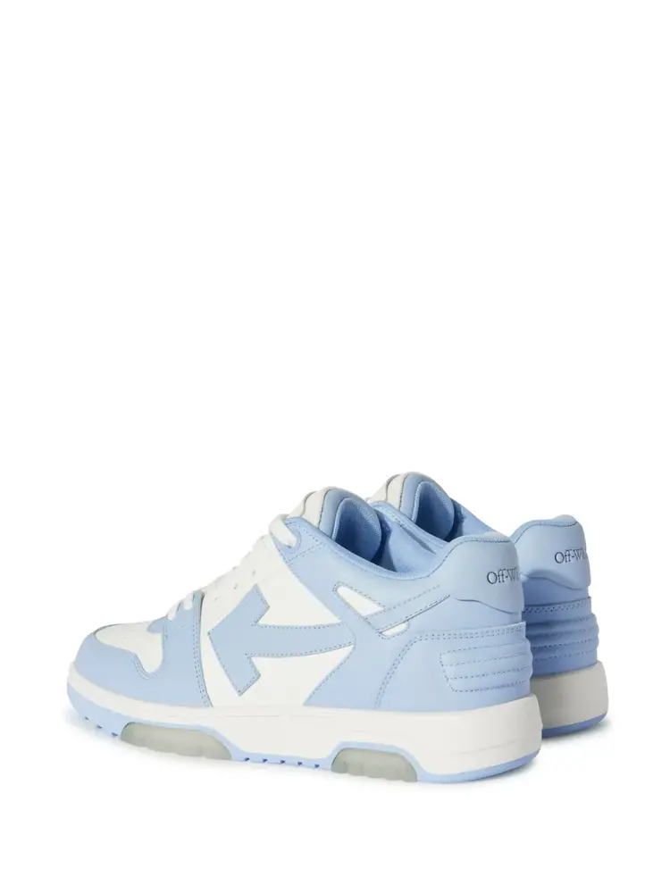 Off-White Off-White Sneaker Out Of Office Calf Leather FW25 Light Blue/Off White