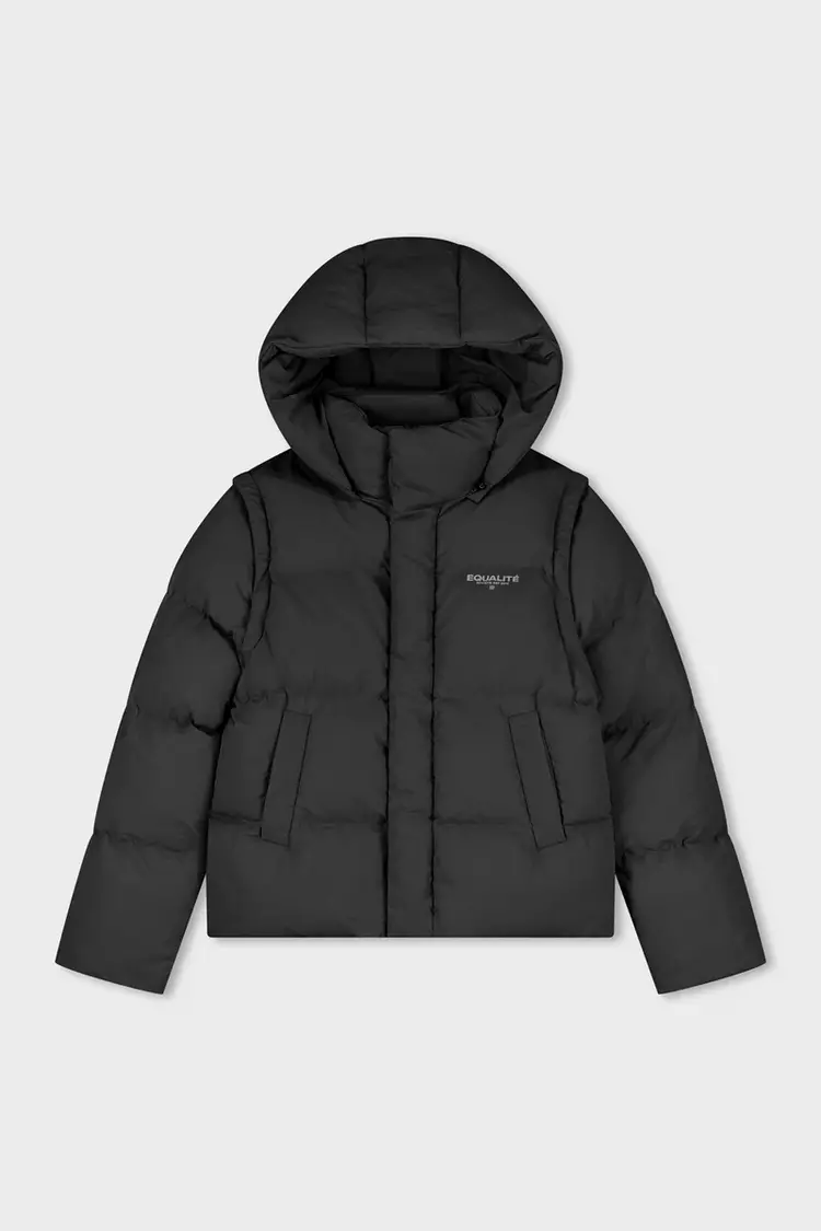 Equalite Equalite Jacket Puffer Societe FW25 Black