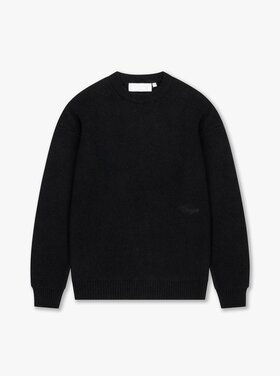 Croyez Croyez Knit Sweater Toujours FW25 Black