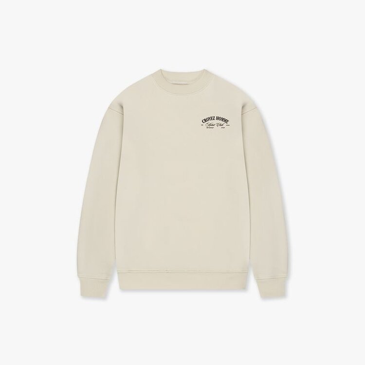 Croyez Croyez Sweater Artist Club FW25 Off-White