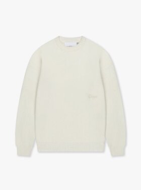 Croyez Croyez Knit Sweater Toujours FW25 Off-White