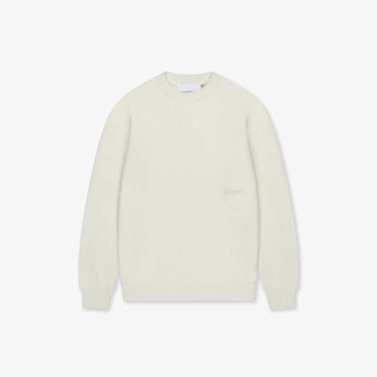 Croyez Croyez Knit Sweater Toujours FW25 Off-White