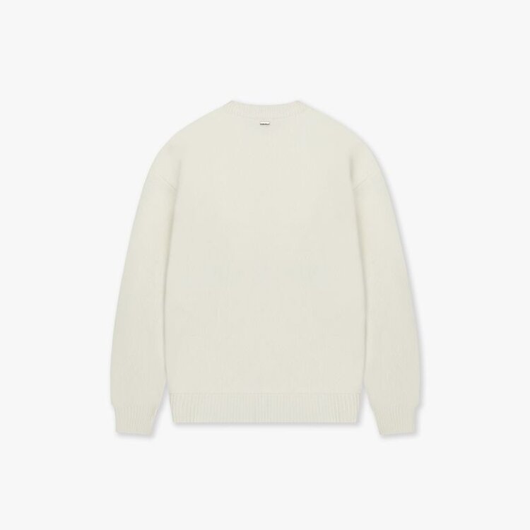 Croyez Croyez Knit Sweater Toujours FW25 Off-White