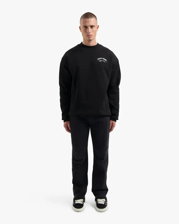 Croyez Croyez Sweater Artist Club FW25 Black
