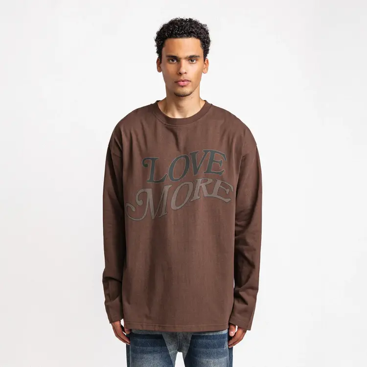 Rheborn Rheborn Longsleeve Love More FW25 Brown
