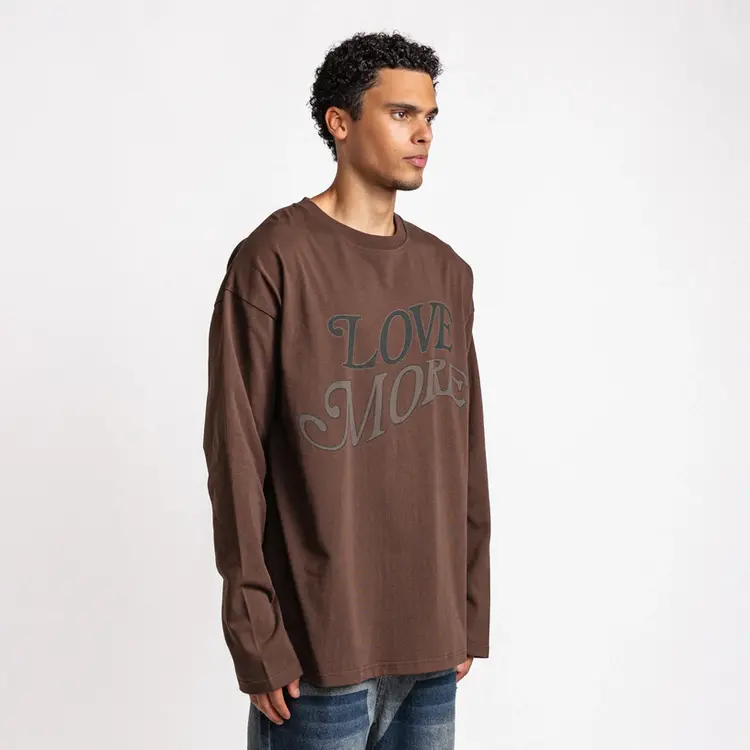 Rheborn Rheborn Longsleeve Love More FW25 Brown