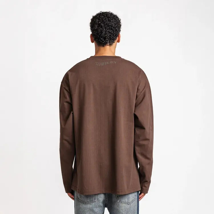 Rheborn Rheborn Longsleeve Love More FW25 Brown